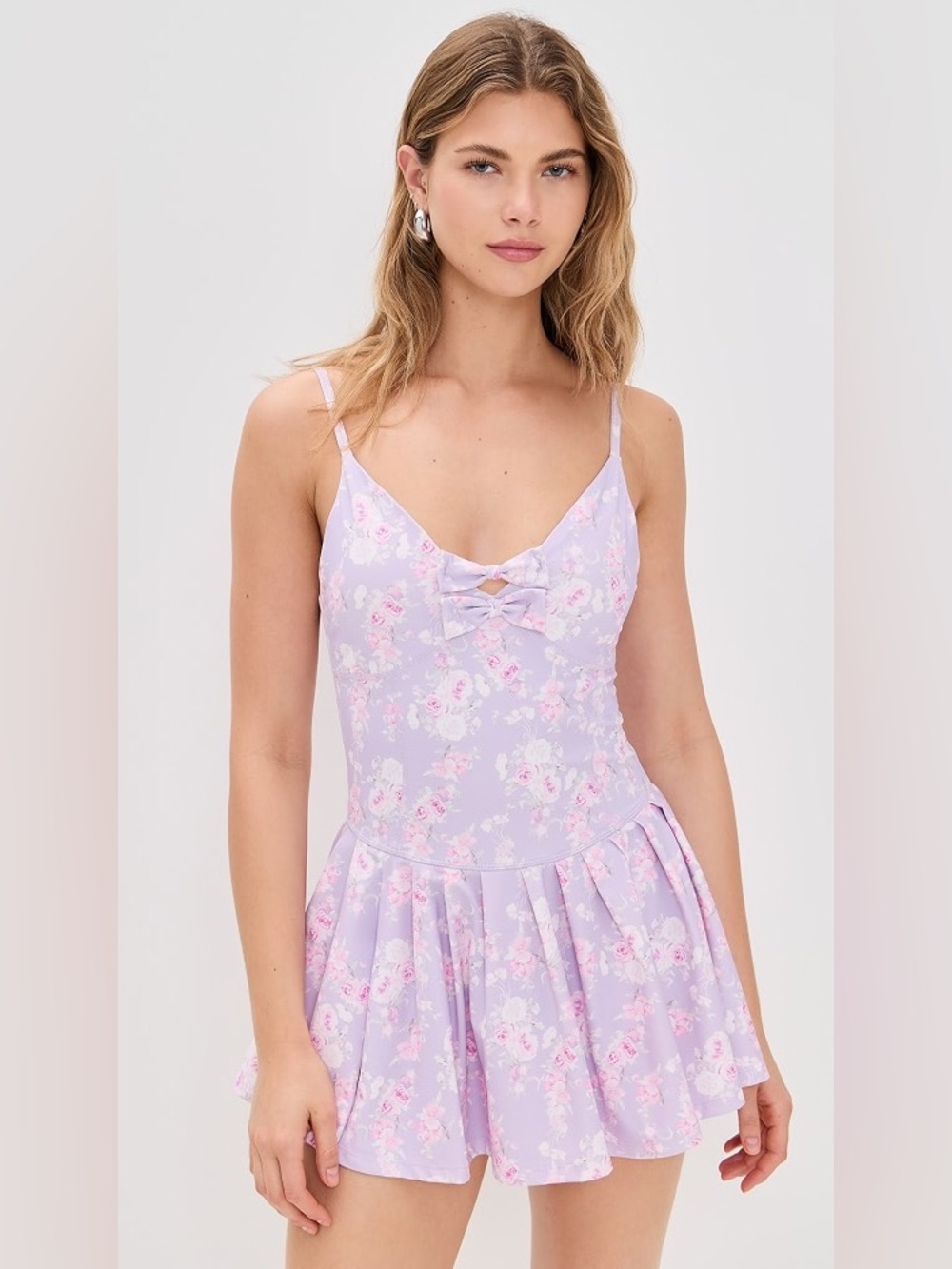 Love Shack Fancy Hubert Dress in Hibiscus
